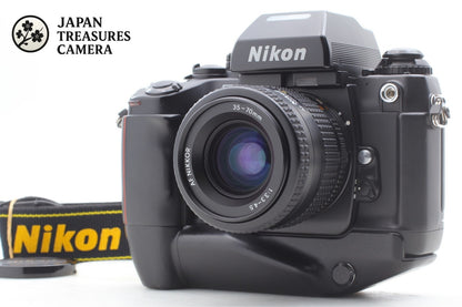 *Lens MINT* Nikon F4S SLR 35mm Film Camera AF 35-70mm F3.3-4.5 Lens From JAPAN