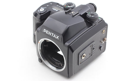 Read *Exc+5* PENTAX 645N Camera SMC A 55mm F2.8 Lens 120 Film Back From JAPAN