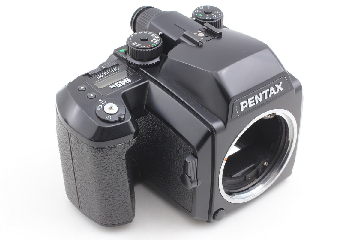 Read *Exc+5* PENTAX 645N Camera SMC A 55mm F2.8 Lens 120 Film Back From JAPAN