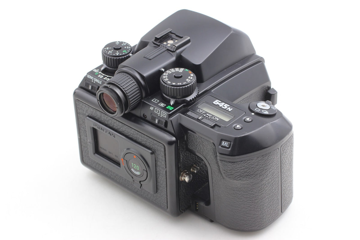 Read *Exc+5* PENTAX 645N Camera SMC A 55mm F2.8 Lens 120 Film Back From JAPAN