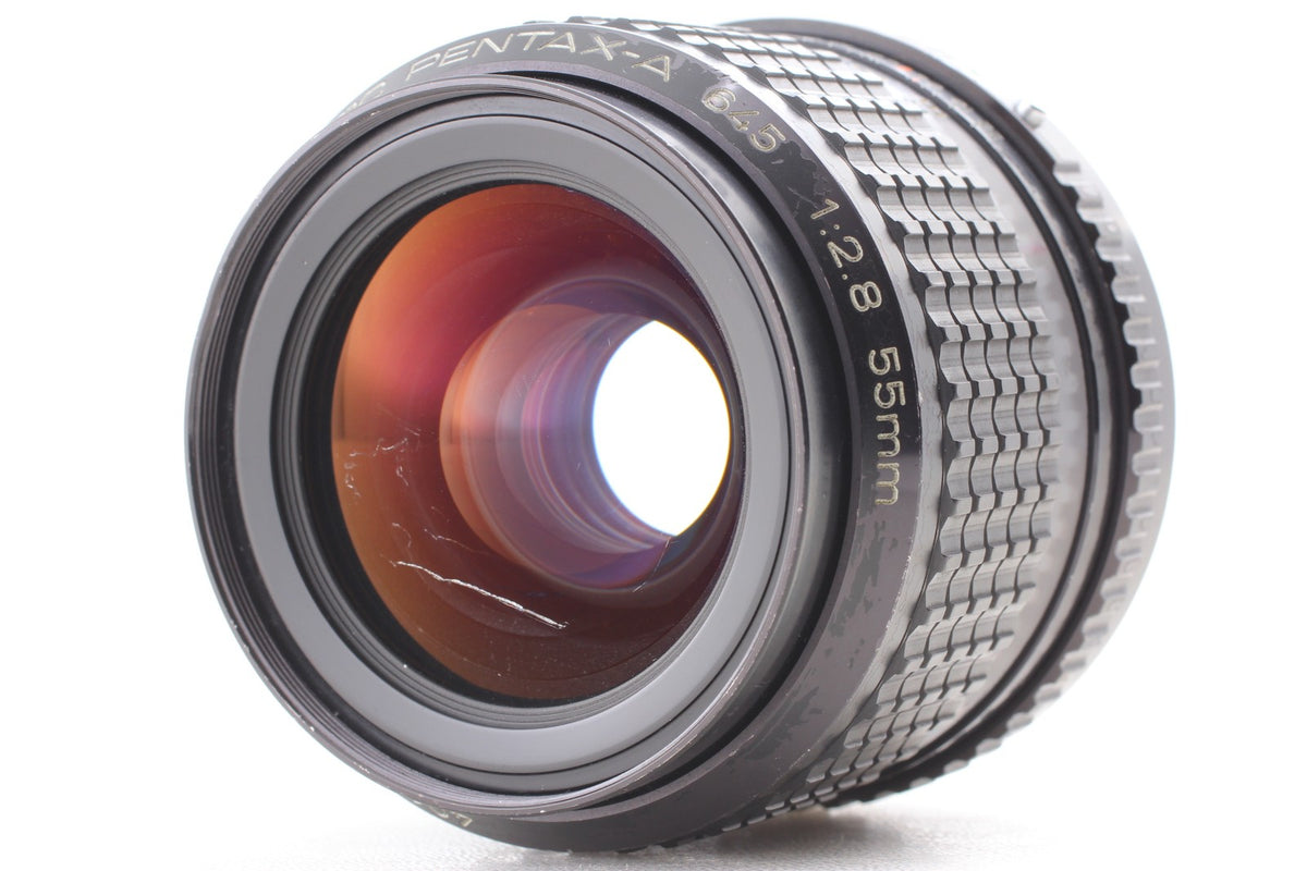 Read *Exc+5* PENTAX 645N Camera SMC A 55mm F2.8 Lens 120 Film Back From JAPAN