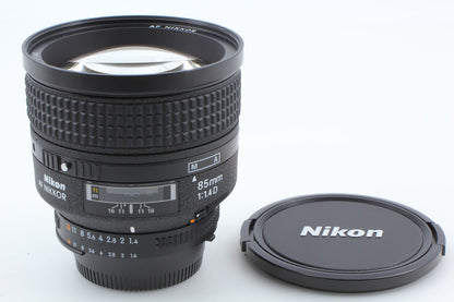 *N MINT w/ Cap* Nikon Ai AF Nikkor 85mm F1.4D IF Portrait Prime Lens From JAPAN