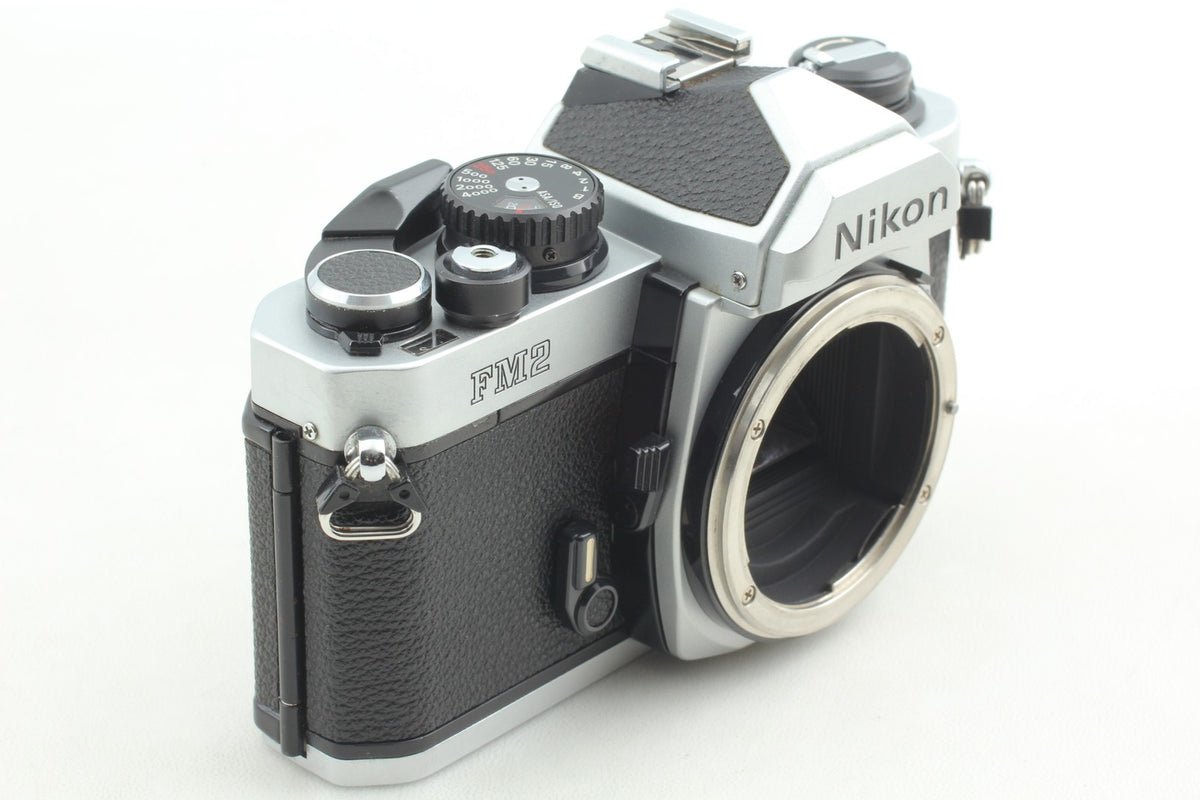 *MINT+++* Nikon New FM2 FM2N Silver SLR Film Camera Ai 50mm F1.4 Lens From JAPAN