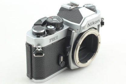 *MINT+++* Nikon New FM2 FM2N Silver SLR Film Camera Ai 50mm F1.4 Lens From JAPAN