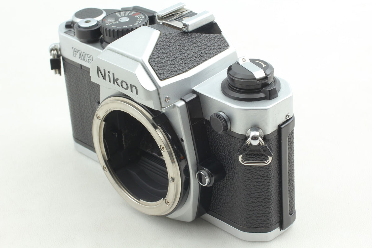 *MINT+++* Nikon New FM2 FM2N Silver SLR Film Camera Ai 50mm F1.4 Lens From JAPAN