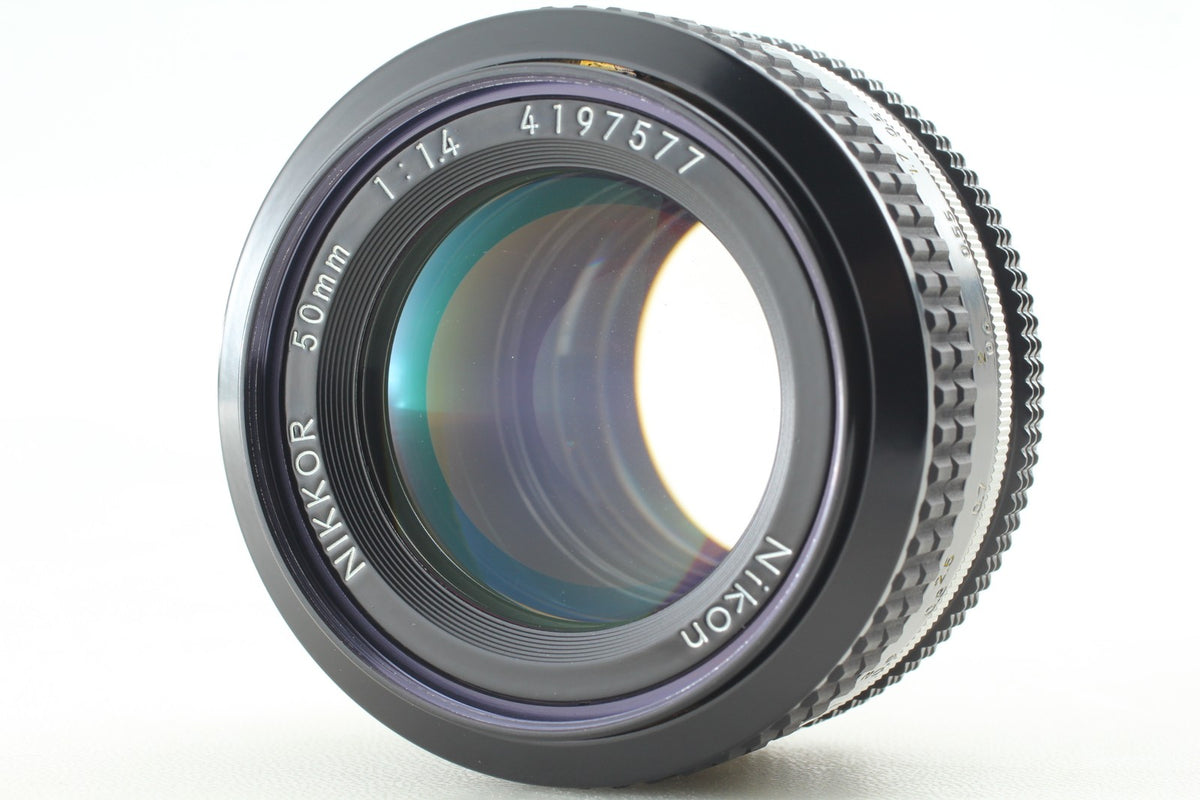 *MINT+++* Nikon New FM2 FM2N Silver SLR Film Camera Ai 50mm F1.4 Lens From JAPAN