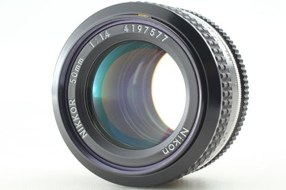 *MINT+++* Nikon New FM2 FM2N Silver SLR Film Camera Ai 50mm F1.4 Lens From JAPAN