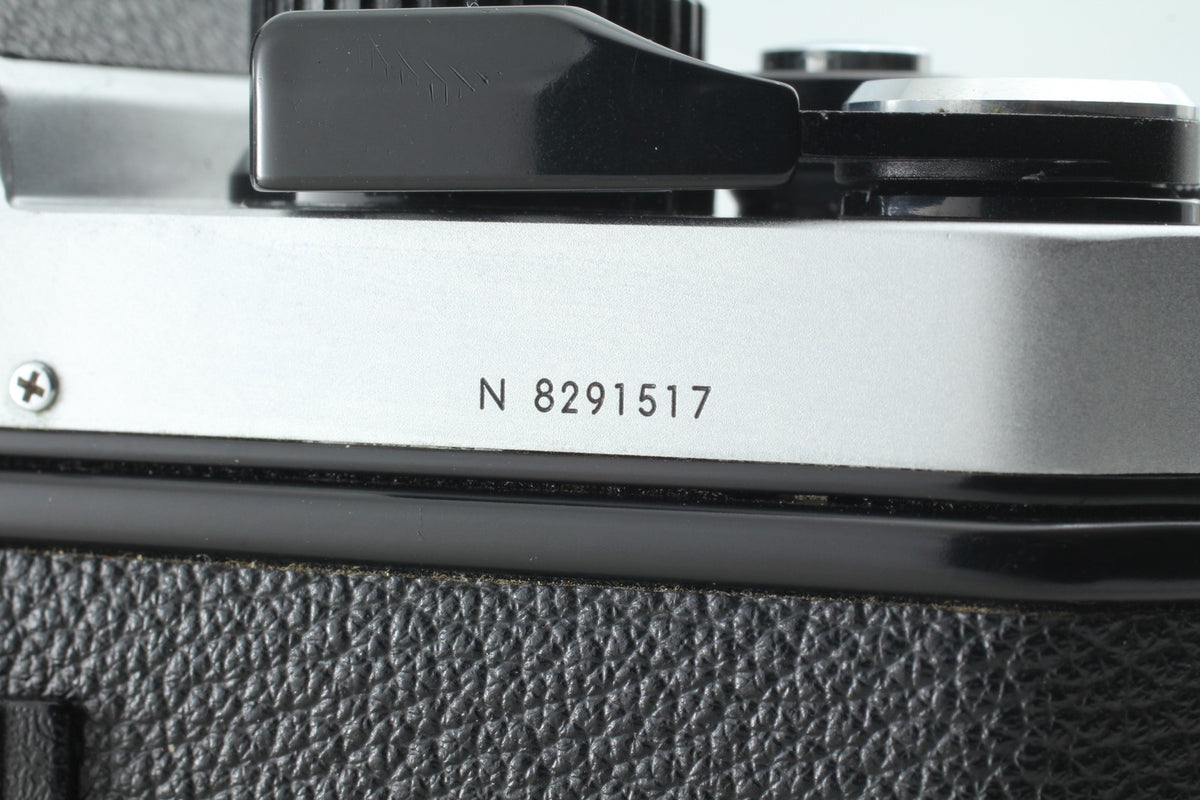 *MINT+++* Nikon New FM2 FM2N Silver SLR Film Camera Ai 50mm F1.4 Lens From JAPAN