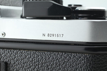 *MINT+++* Nikon New FM2 FM2N Silver SLR Film Camera Ai 50mm F1.4 Lens From JAPAN
