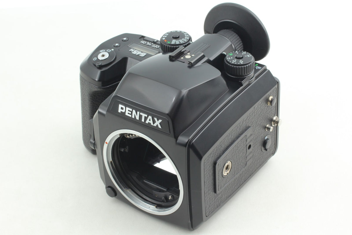 MINT+++ /Strap* PENTAX 645N Camera SMC A 75mm F2.8 Lens 120 Film Back From JAPAN