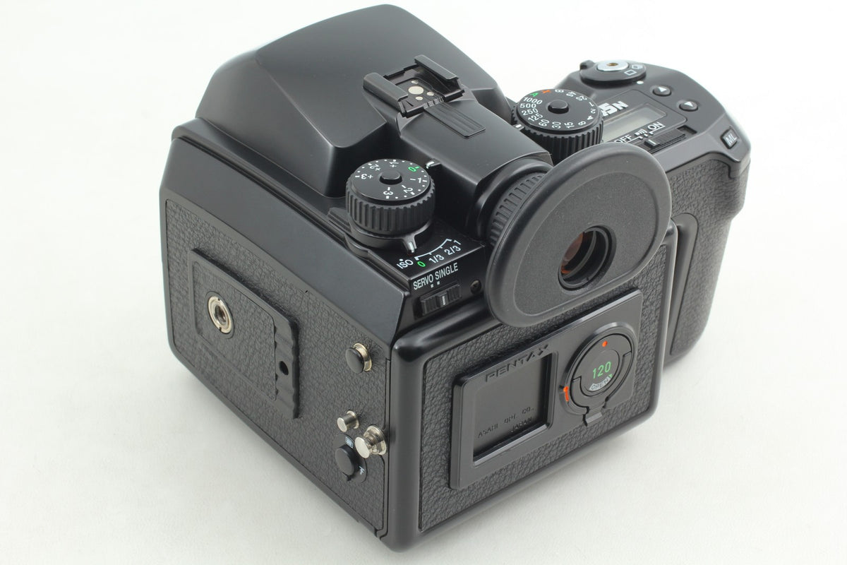 MINT+++ /Strap* PENTAX 645N Camera SMC A 75mm F2.8 Lens 120 Film Back From JAPAN