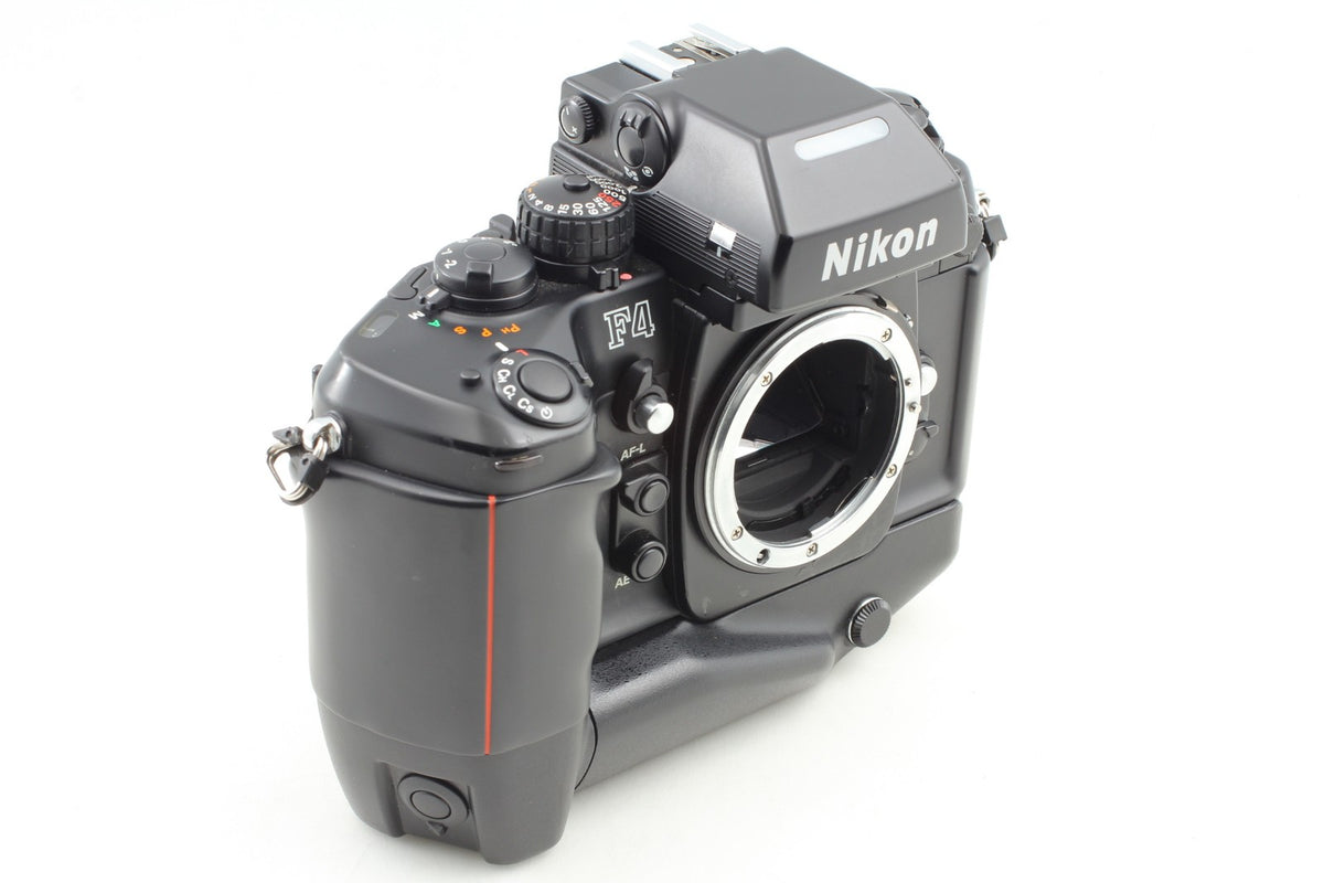 *Opt MINT w/ Strap* Nikon F4 SLR 35mm Film Camera AF 50mm F1.8 Lens From JAPAN