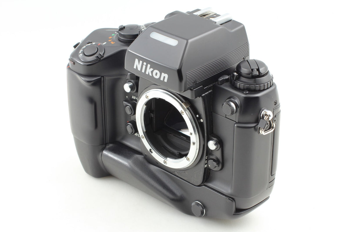 *Opt MINT w/ Strap* Nikon F4 SLR 35mm Film Camera AF 50mm F1.8 Lens From JAPAN