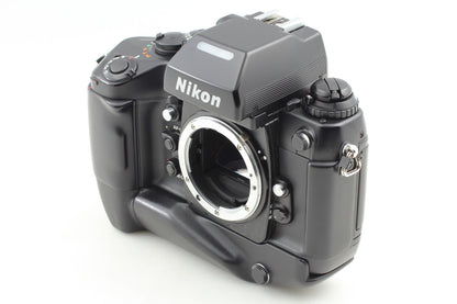 *Opt MINT w/ Strap* Nikon F4 SLR 35mm Film Camera AF 50mm F1.8 Lens From JAPAN