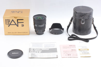 *Top MINT in Box* Nikon AF Nikkor 20-35mm F2.8 D Wide Angle Zoom Lens From JAPAN