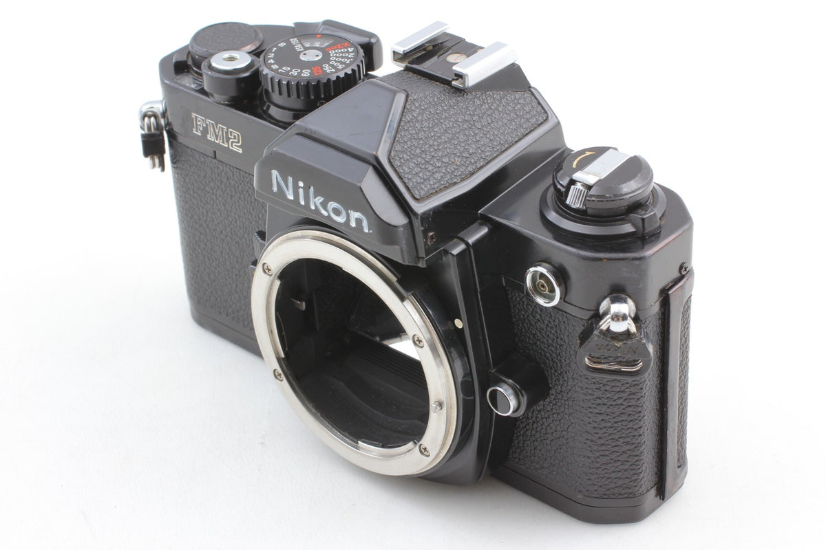 *Near MINT w/ Strap* Nikon FM2 SLR 35mm Film Camera Ai 50mm F1.8 Lens From JAPAN