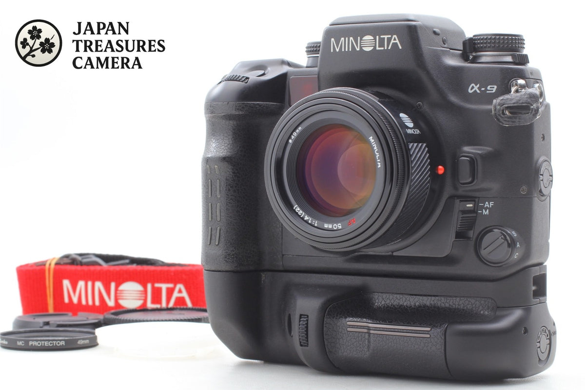 *Top MINT w/ DM-9 VC-9* Minolta α9 a9 Alpha Maxxum Dynax AF 50mm F1.4 Lens JAPAN