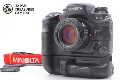 *Top MINT w/ DM-9 VC-9* Minolta α9 a9 Alpha Maxxum Dynax AF 50mm F1.4 Lens JAPAN