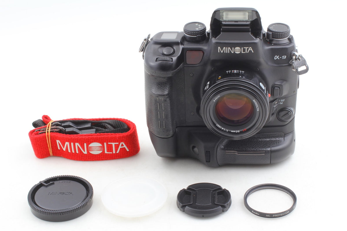 *Top MINT w/ DM-9 VC-9* Minolta α9 a9 Alpha Maxxum Dynax AF 50mm F1.4 Lens JAPAN