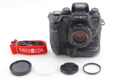 *Top MINT w/ DM-9 VC-9* Minolta α9 a9 Alpha Maxxum Dynax AF 50mm F1.4 Lens JAPAN