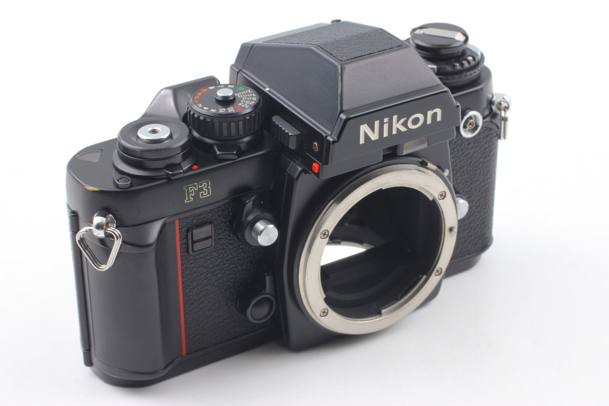 *Opt MINT* Nikon F3 Eye Level SLR 35mm Film Camera Ai 28mm F3.5 Lens From JAPAN