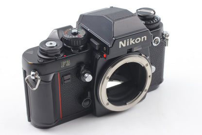 *Opt MINT* Nikon F3 Eye Level SLR 35mm Film Camera Ai 28mm F3.5 Lens From JAPAN
