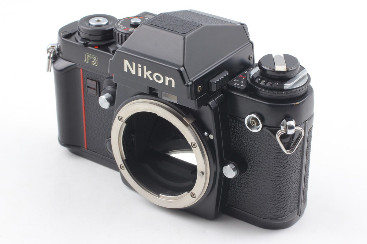 *Opt MINT* Nikon F3 Eye Level SLR 35mm Film Camera Ai 28mm F3.5 Lens From JAPAN