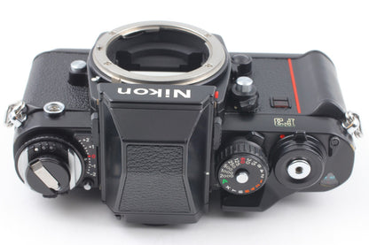 *Opt MINT* Nikon F3 Eye Level SLR 35mm Film Camera Ai 28mm F3.5 Lens From JAPAN