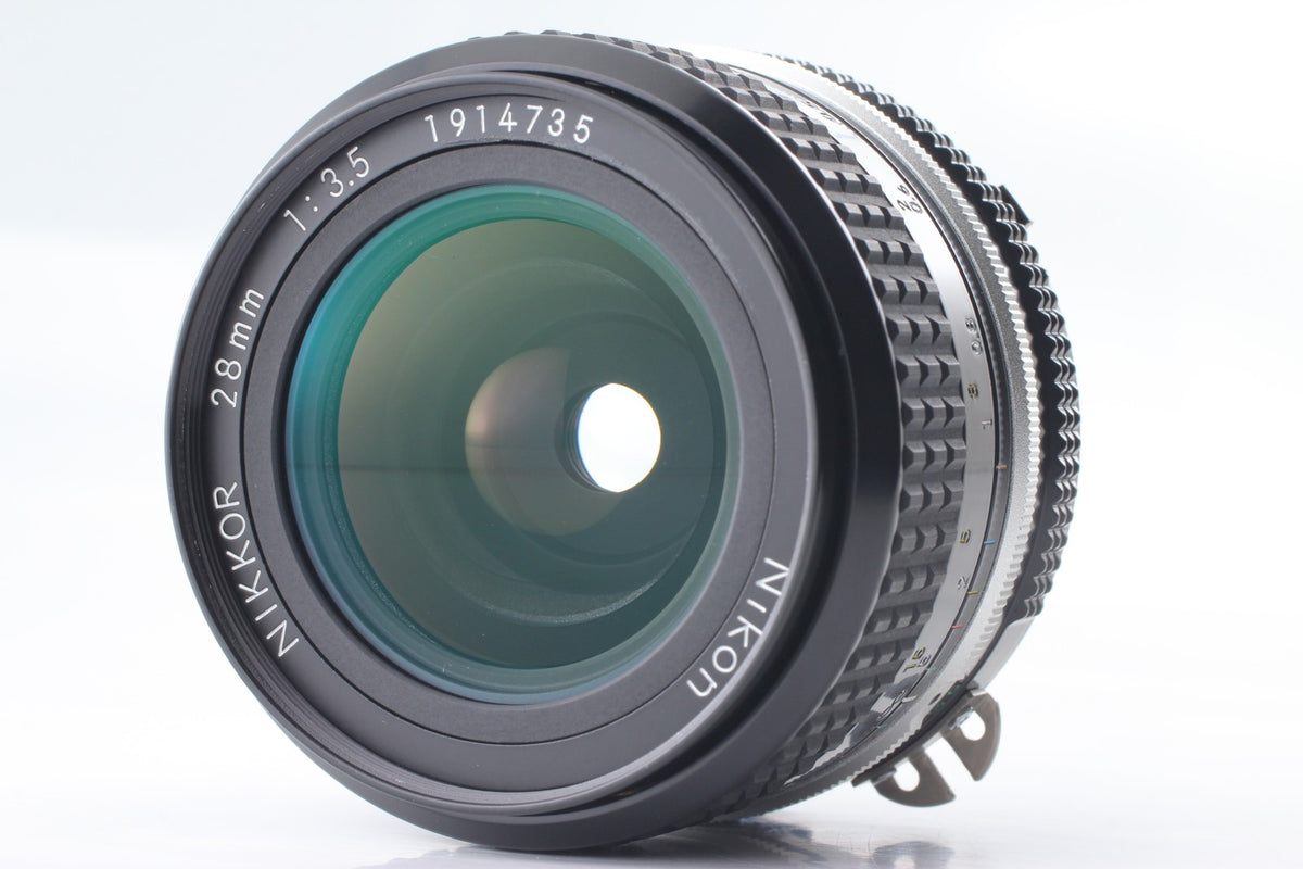 *Opt MINT* Nikon F3 Eye Level SLR 35mm Film Camera Ai 28mm F3.5 Lens From JAPAN