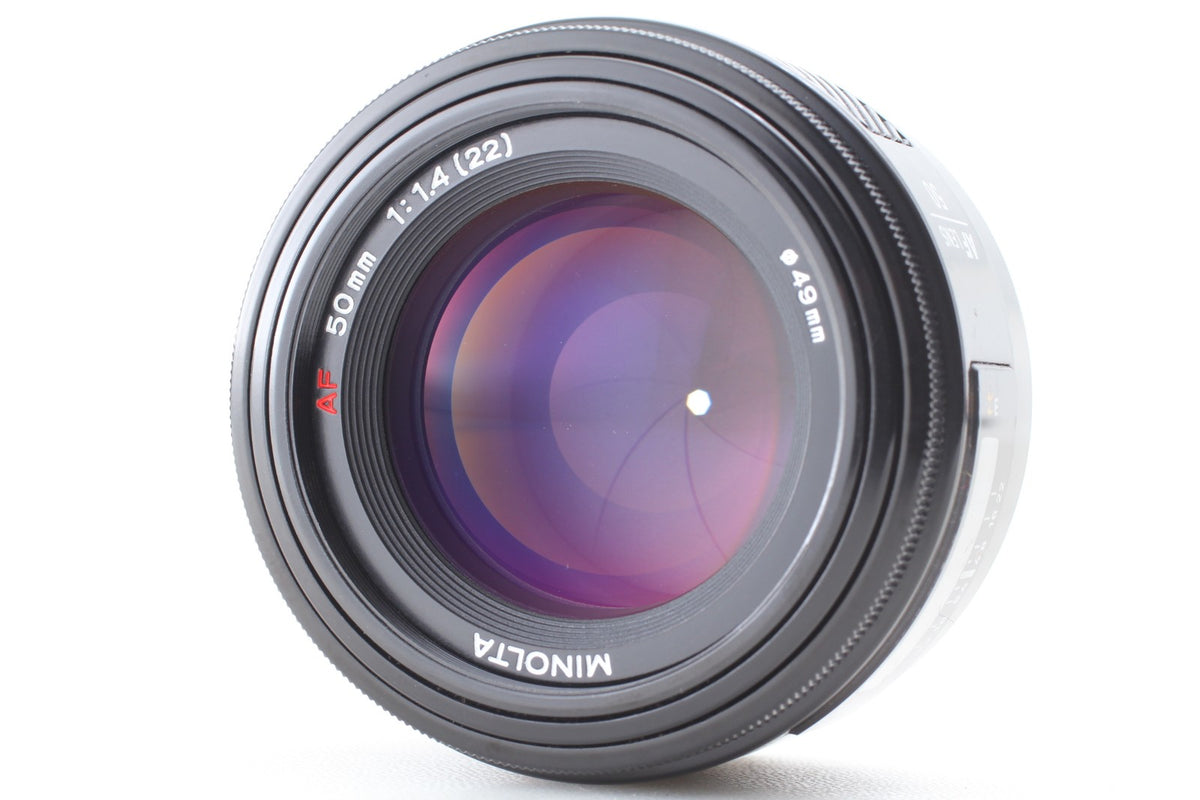 *Top MINT w/ DM-9 VC-9* Minolta α9 a9 Alpha Maxxum Dynax AF 50mm F1.4 Lens JAPAN