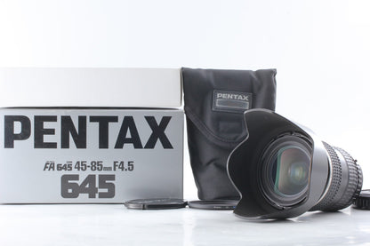 *Almost Unused in Box* SMC Pentax FA 45-85mm F4.5 Zoom Lens 645N NII From JAPAN