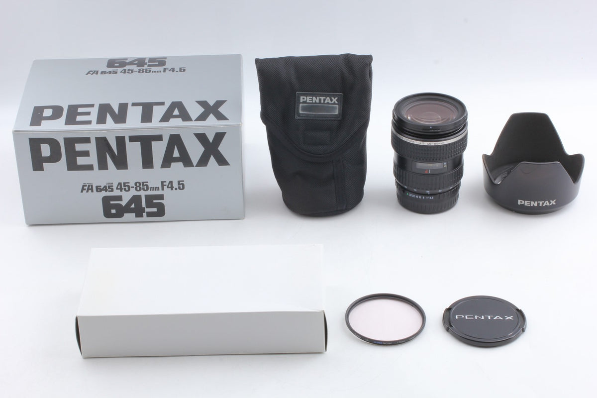 *Almost Unused in Box* SMC Pentax FA 45-85mm F4.5 Zoom Lens 645N NII From JAPAN