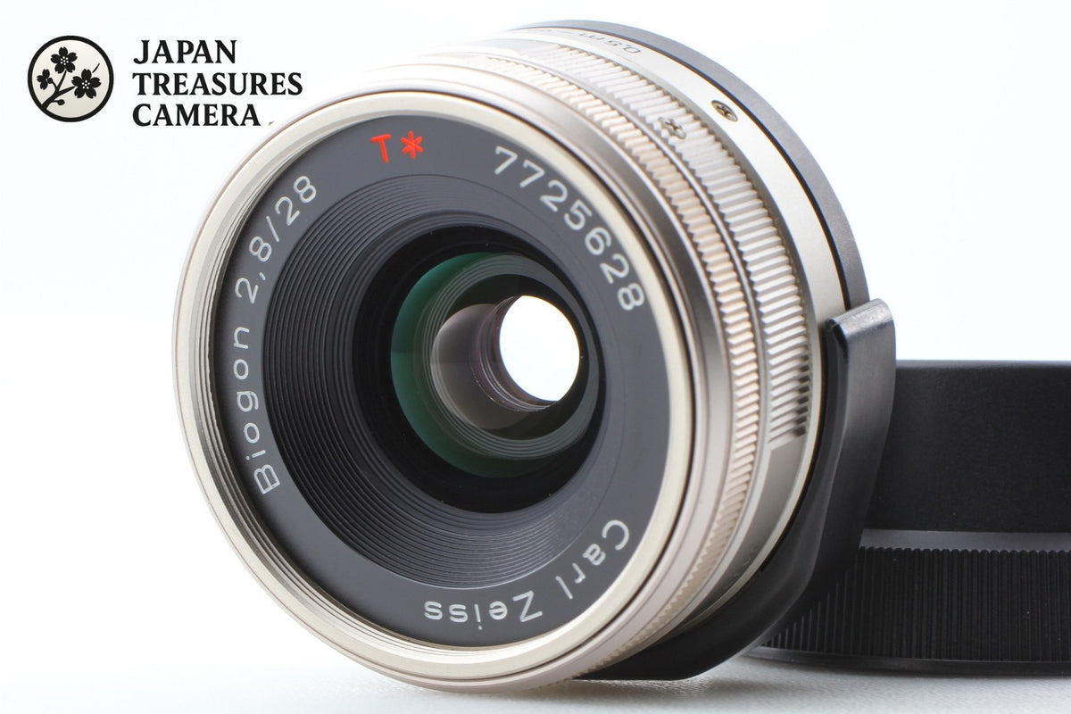 *Exc+5* CONTAX Carl Zeiss Biogon T* 28mm F2.8 Wide Angle Lens G1 G2 From JAPAN