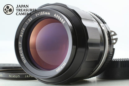 *N MINT* Nikon Ai Converted Nikkor P Auto 105mm F2.5 Telephoto Lens From JAPAN