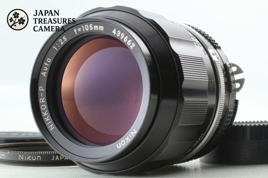 *N MINT* Nikon Ai Converted Nikkor P Auto 105mm F2.5 Telephoto Lens From JAPAN