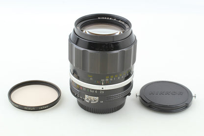 *N MINT* Nikon Ai Converted Nikkor P Auto 105mm F2.5 Telephoto Lens From JAPAN