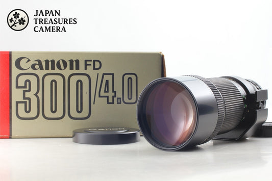 *MINT in Box* Canon New FD NFD 300mm F/4 L MF Telephoto Lens FD Mount From JAPAN