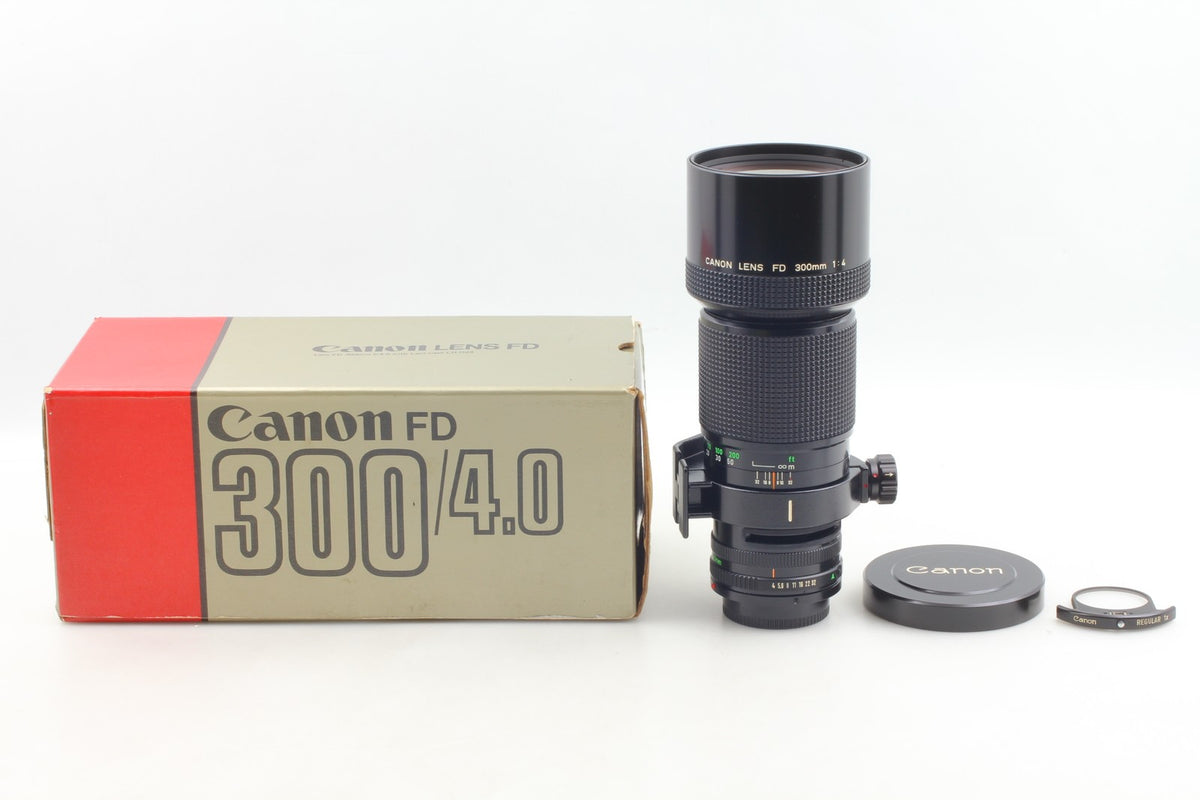 *MINT in Box* Canon New FD NFD 300mm F/4 L MF Telephoto Lens FD Mount From JAPAN