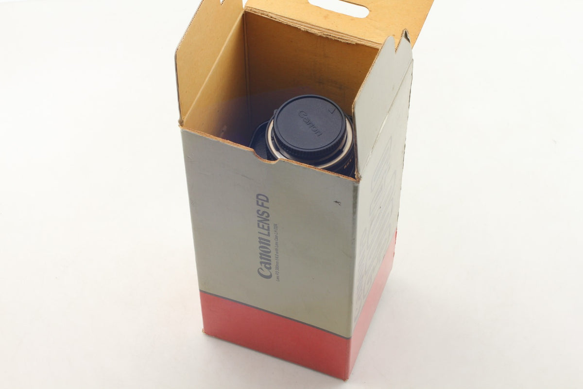 *MINT in Box* Canon New FD NFD 300mm F/4 L MF Telephoto Lens FD Mount From JAPAN