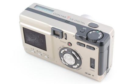 *Near MINT in Box* Contax TVS Digital Titanium 5.0MP Digital Camera From JAPAN