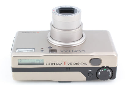 *Near MINT in Box* Contax TVS Digital Titanium 5.0MP Digital Camera From JAPAN
