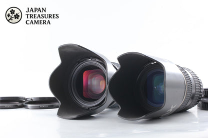 2 Lens *MINT w/ Hood* SMC Pentax 645 Zoom FA 45-85mm FA 80-160mm F4.5 From JAPAN