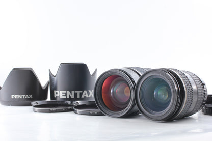 2 Lens *MINT w/ Hood* SMC Pentax 645 Zoom FA 45-85mm FA 80-160mm F4.5 From JAPAN