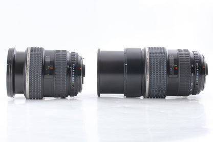 2 Lens *MINT w/ Hood* SMC Pentax 645 Zoom FA 45-85mm FA 80-160mm F4.5 From JAPAN