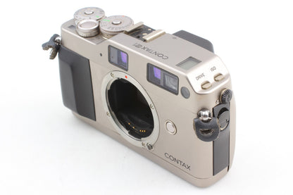 *N MINT+++ w/ TLA140* Contax G1 Film Camera Planar 45mm F2 Lens Flash From JAPAN