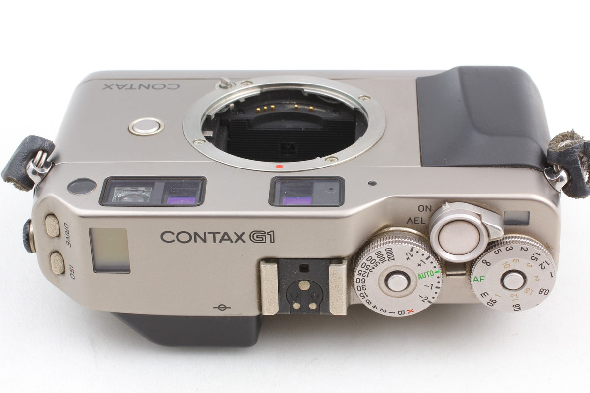 *N MINT+++ w/ TLA140* Contax G1 Film Camera Planar 45mm F2 Lens Flash From JAPAN