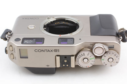 *N MINT+++ w/ TLA140* Contax G1 Film Camera Planar 45mm F2 Lens Flash From JAPAN