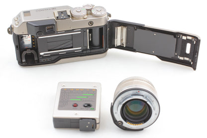 *N MINT+++ w/ TLA140* Contax G1 Film Camera Planar 45mm F2 Lens Flash From JAPAN