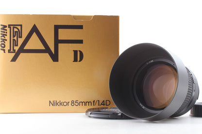*Almost Unused in Box* Nikon AF Nikkor 85mm F1.4D Portrait Prime Lens From JAPAN
