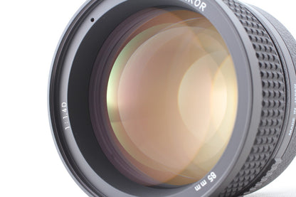 *Almost Unused in Box* Nikon AF Nikkor 85mm F1.4D Portrait Prime Lens From JAPAN